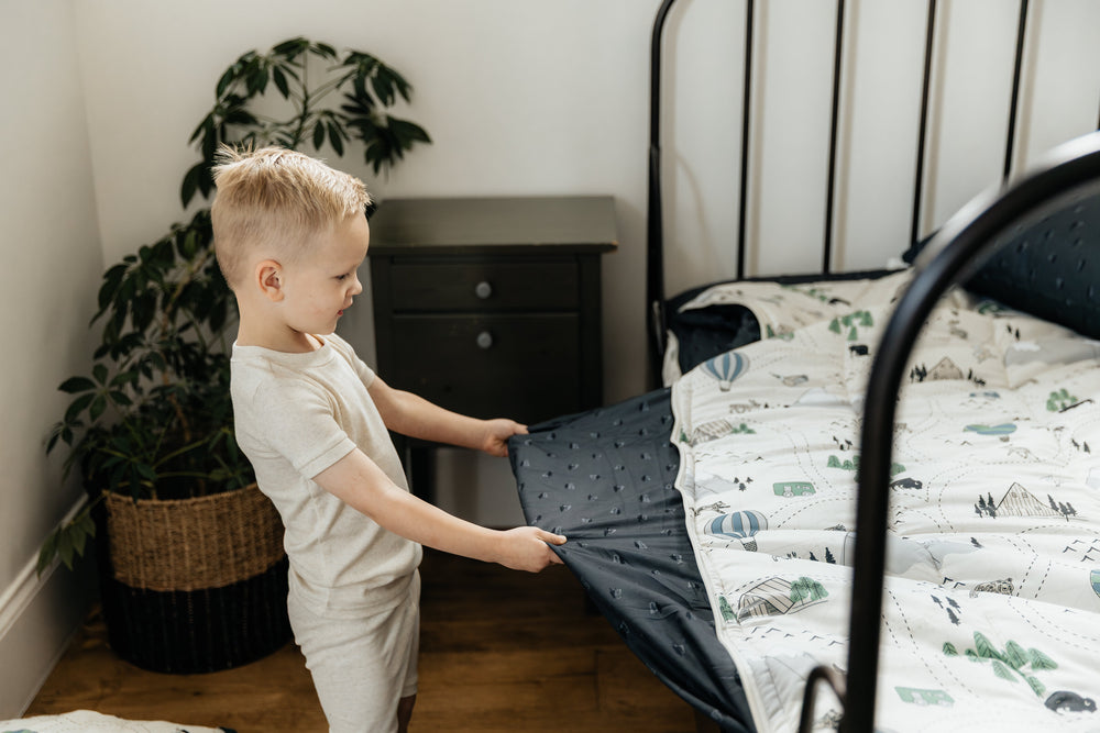 
                  
                    Adventure Awaits Zipper Bedding
                  
                
