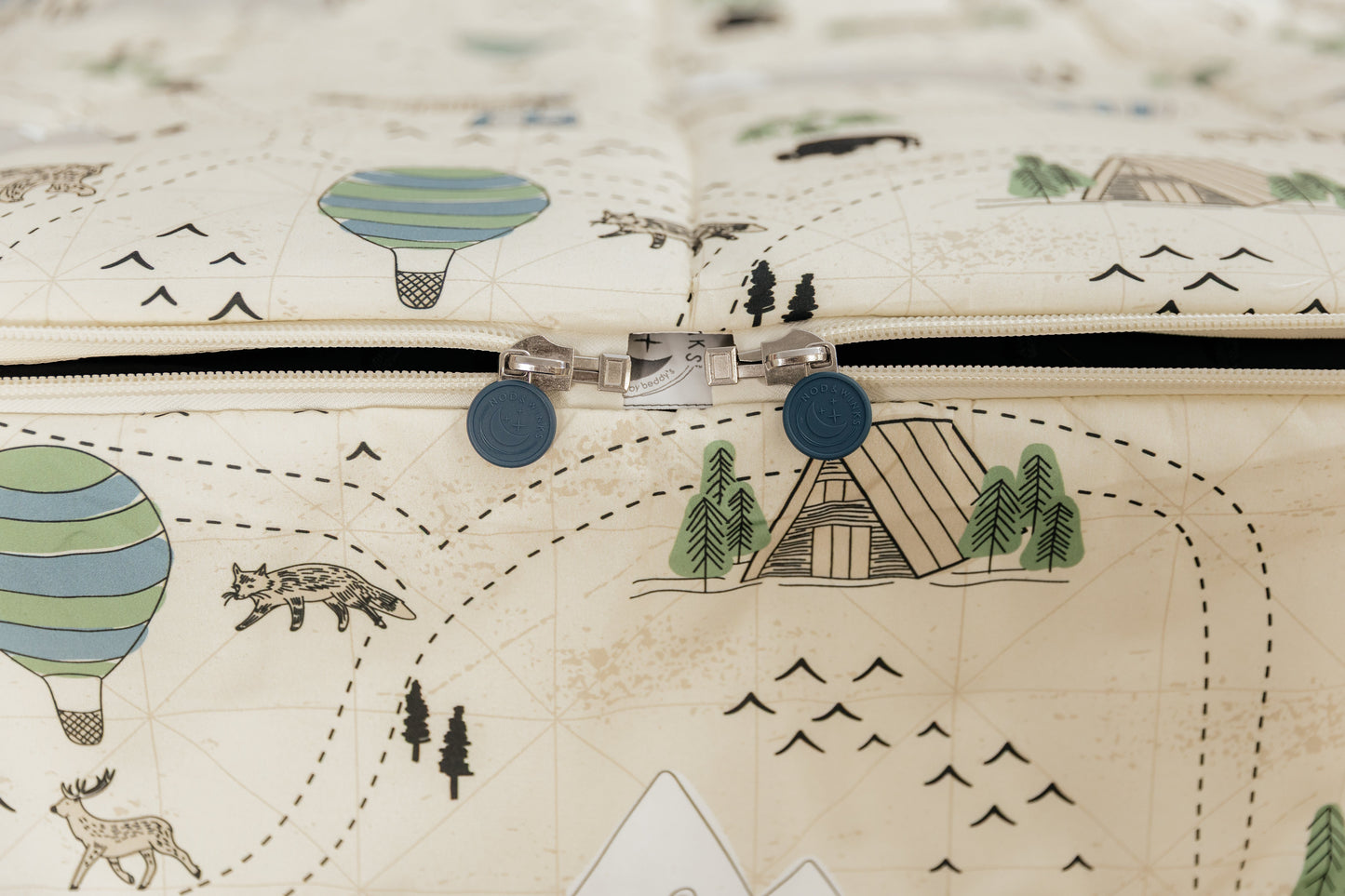 
                  
                    Adventure Awaits Zipper Bedding
                  
                