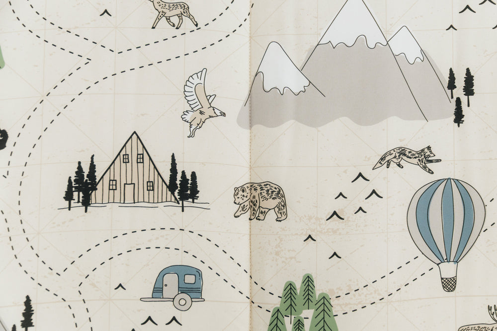 
                  
                    Adventure Awaits Zipper Bedding
                  
                