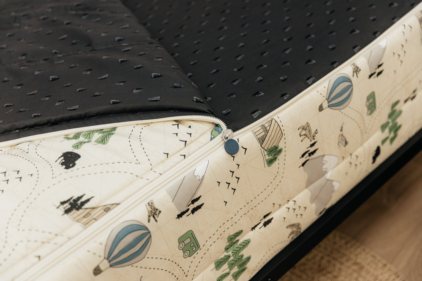 
                  
                    Adventure Awaits Zipper Bedding
                  
                