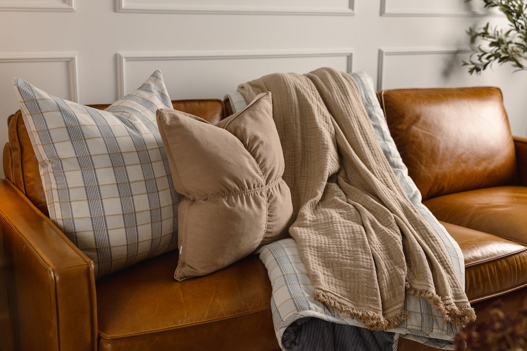 
                  
                    Gentry Luxe Plaid Euro Pillow Cover
                  
                