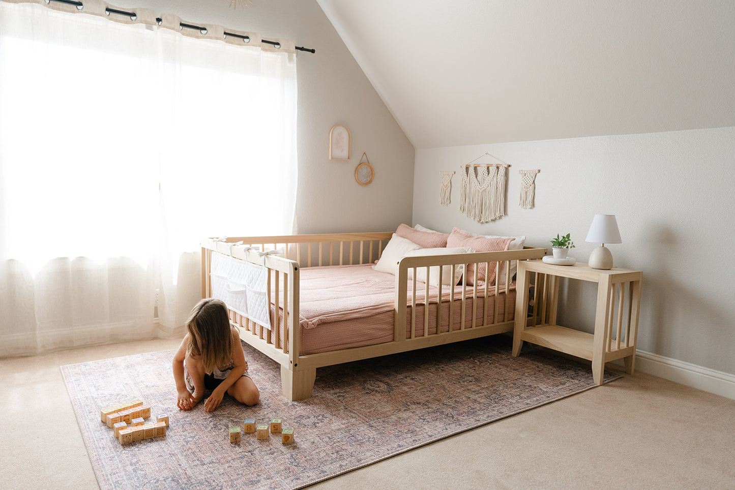 
                  
                    Natural Montessori Floor Bed
                  
                